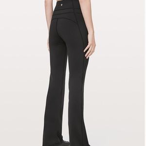 Lulu lemon black boot cut yoga pants